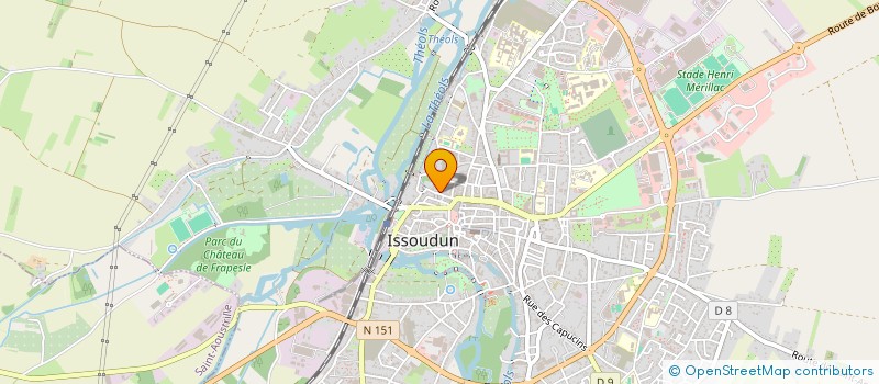localisation de l'entreprise SARL AMEXY à ISSOUDUN