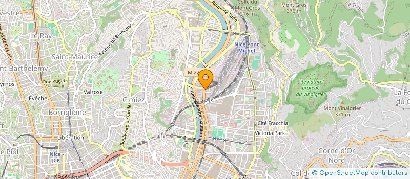 localisation de l'entreprise SARL AMG à NICE