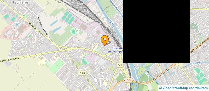 localisation de l'entreprise SARL AMI  CHALONS-EN-CHAMPAGNE