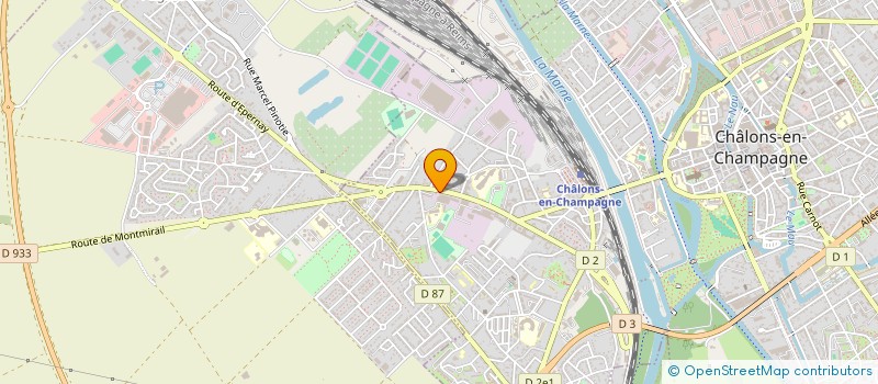 localisation de l'entreprise SARL AMILE 51  CHALONS-EN-CHAMPAGNE