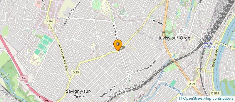 localisation de l'entreprise SARL AMINA à SAVIGNY-SUR-ORGE