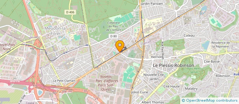 localisation de l'entreprise SARL AMINA à CLAMART
