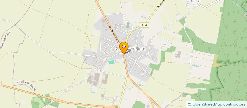 localisation de l'entreprise SARL AMIS  CHAILLY-EN-BIERE