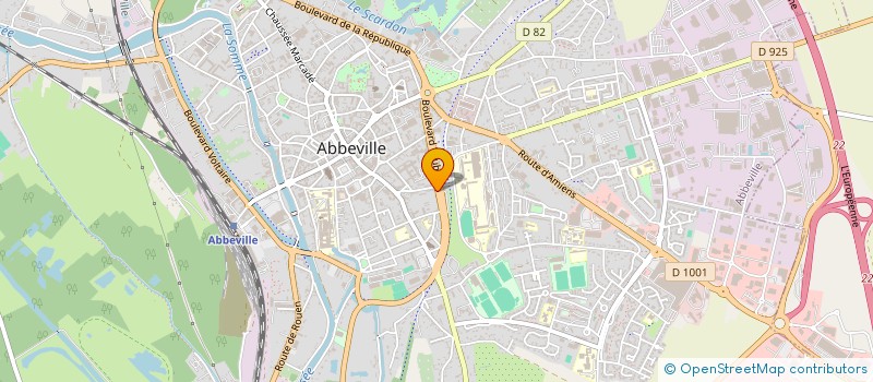localisation de l'entreprise SARL AMMOUR à ABBEVILLE