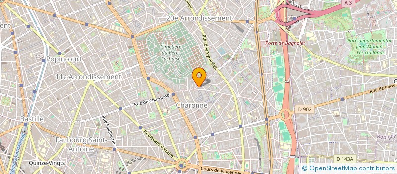 localisation de l'entreprise SARL AMN PEINTURE  PARIS