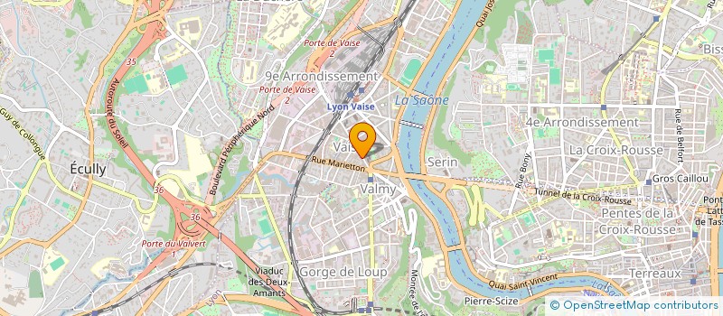 localisation de l'entreprise SARL AMO INVEST  LYON