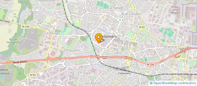localisation de l'entreprise SARL AMONALYS à COLOMIERS