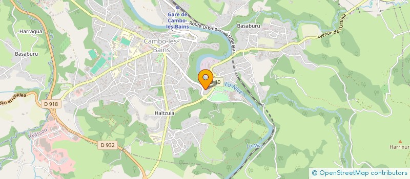 localisation de l'entreprise SARL AMORIM CONSTRUCTIONS  CAMBO-LES-BAINS