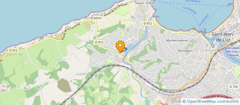 localisation de l'entreprise SARL AMP SOLUTIONS  URRUGNE