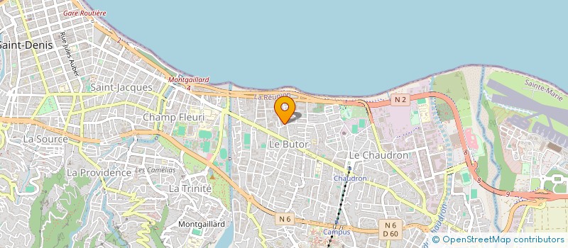localisation de l'entreprise SARL AMPHOUX HOAREAU à SAINT-DENIS