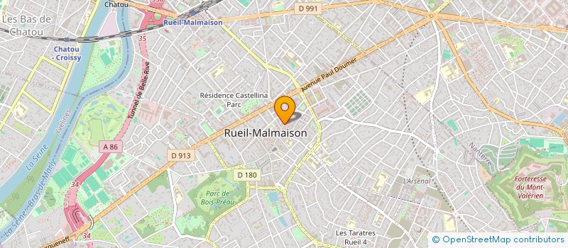 localisation de l'entreprise SARL AMR RUEIL à RUEIL-MALMAISON