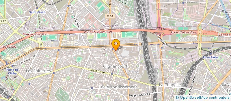 localisation de l'entreprise SARL AMRANI BAT  PARIS