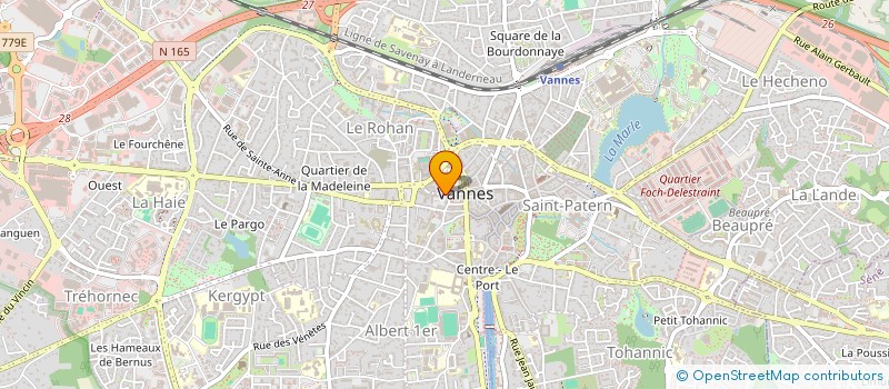 localisation de l'entreprise SARL AMRAP IMMO à VANNES