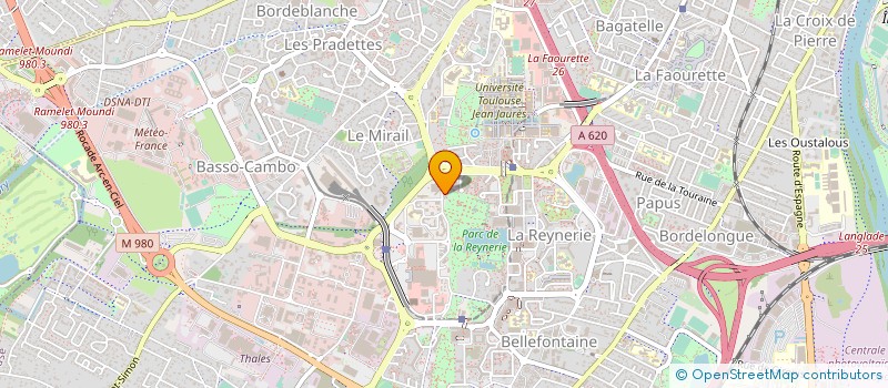 localisation de l'entreprise SARL AMRI à TOULOUSE