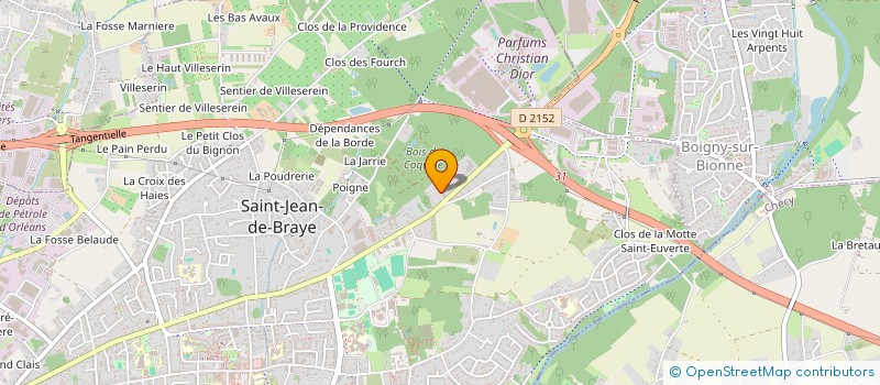 localisation de l'entreprise SARL AMT EXPRESS à SAINT-JEAN-DE-BRAYE