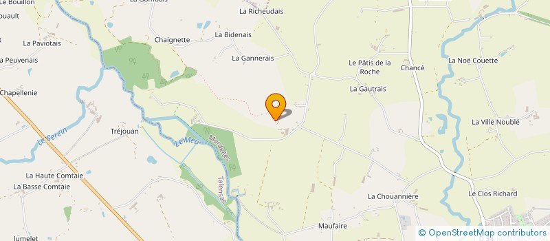 localisation de l'entreprise SARL AMUR à MORDELLES