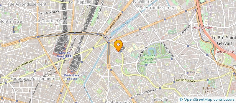 localisation de l'entreprise SARL AMZBAT  PARIS