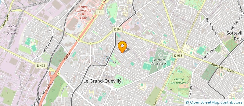 localisation de l'entreprise SARL AN  LE GRAND-QUEVILLY