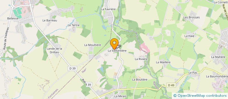 localisation de l'entreprise SARL AN AVEL à LA CHAPELLE-SUR-ERDRE