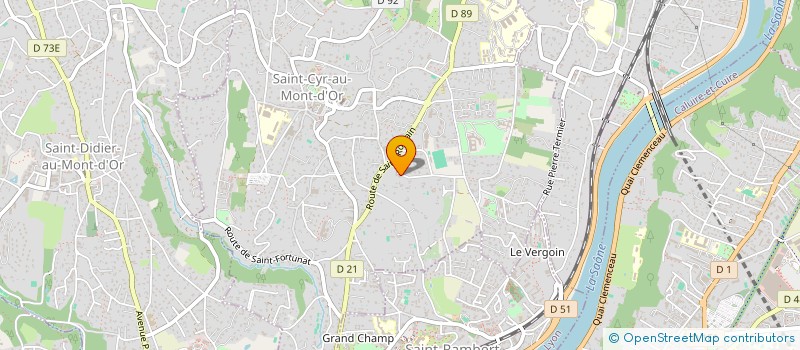 localisation de l'entreprise SARL AN8PC  SAINT-CYR-AU-MONT-D'OR