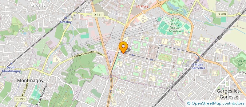 localisation de l'entreprise SARL ANADOLU à SARCELLES