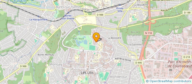 localisation de l'entreprise SARL ANAHIS DEMENAGEMENT à LES ULIS