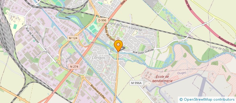 localisation de l'entreprise SARL ANAIS à LONGVIC