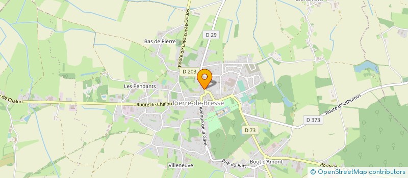 localisation de l'entreprise SARL ANAIS CHAUSSURES à PIERRE-DE-BRESSE