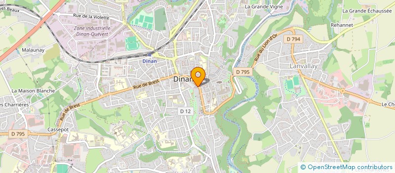 localisation de l'entreprise SARL ANALANCA à DINAN