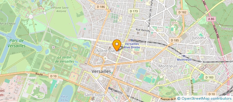 localisation de l'entreprise SARL ANAMNESIA DESIGNER à VERSAILLES