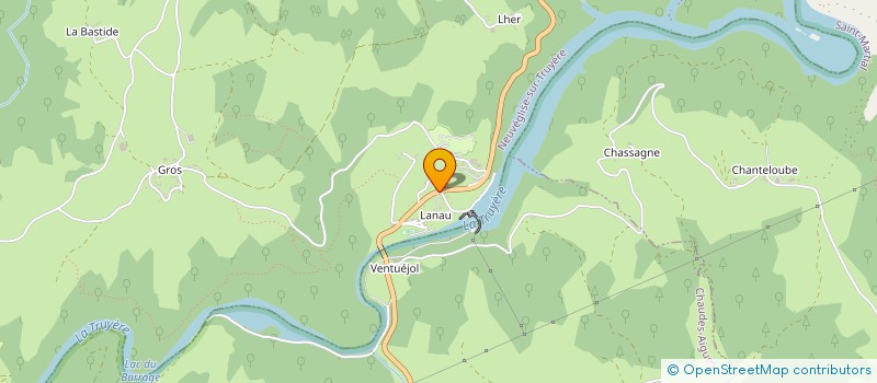 localisation de l'entreprise SARL ANATISMA à NEUVEGLISE-SUR-TRUYERE