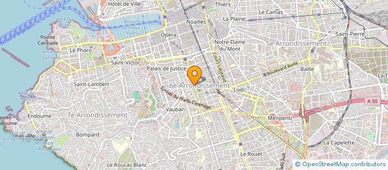 localisation de l'entreprise SARL ANATOMIS à MARSEILLE