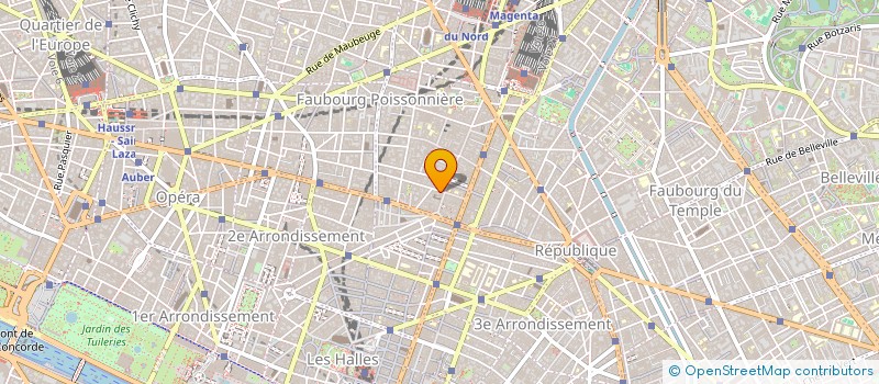 localisation de l'entreprise SARL ANAX' SIN  PARIS