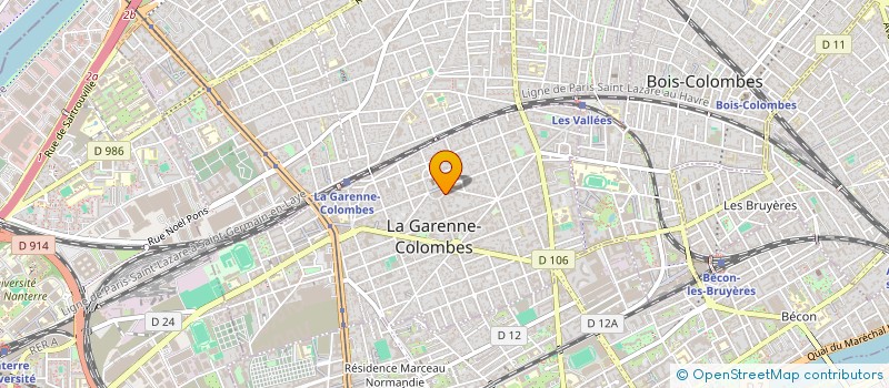 localisation de l'entreprise SARL ANBERO à LA GARENNE-COLOMBES