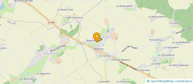 localisation de l'entreprise SARL ANCHORAGE CHARENTE POITOU à MELLE