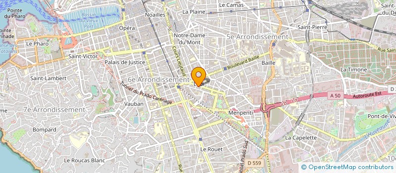 localisation de l'entreprise SARL ANCIENS ETABLISSEMENTS SOMBARDIER ET SAPOR à MARSEILLE