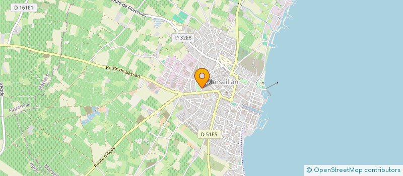 localisation de l'entreprise SARL  ANCO NETTOYAGE à MARSEILLAN