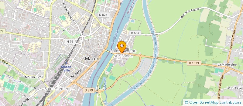 localisation de l'entreprise SARL ANDIAMO à SAINT-LAURENT-SUR-SAONE