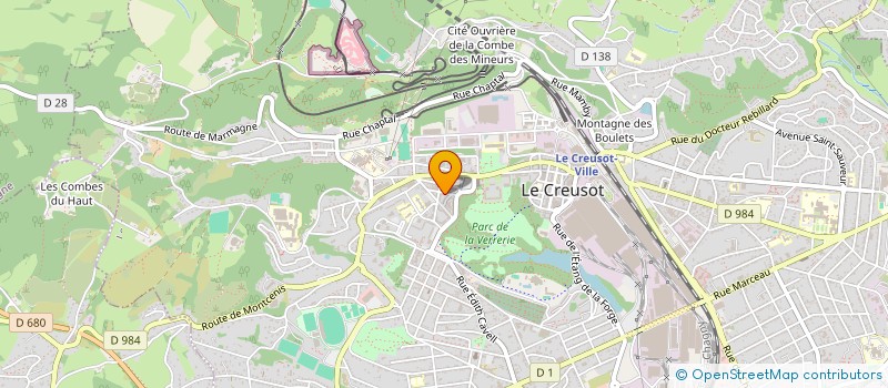 localisation de l'entreprise SARL ANDIANNA à LE CREUSOT