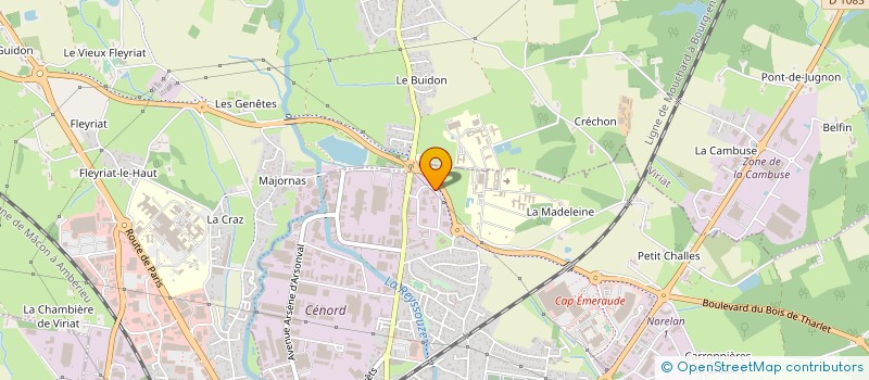 localisation de l'entreprise SARL ANDRE BREVET ET FILS à BOURG-EN-BRESSE