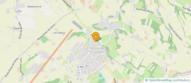 localisation de l'entreprise SARL ANDRE HAPIKIAN à CHATUZANGE-LE-GOUBET