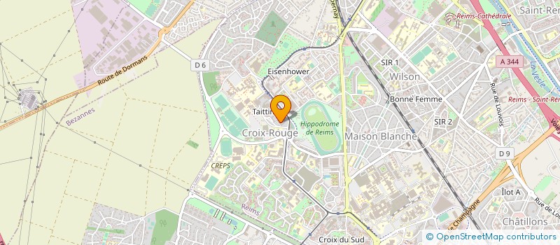 localisation de l'entreprise SARL ANDRE SONIA PRODUCTION  REIMS