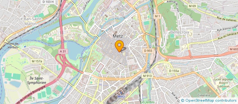 localisation de l'entreprise SARL ANDREA  METZ