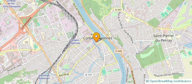 localisation de l'entreprise SARL ANDREA à CORBEIL-ESSONNES