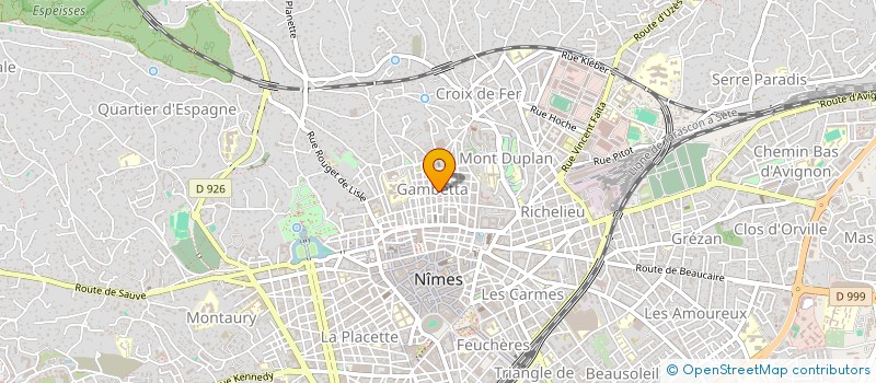 localisation de l'entreprise SARL ANDREA CONSTRUCTION à NIMES