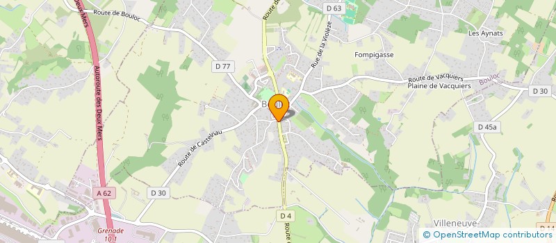 localisation de l'entreprise SARL ANDRIEU FRERES  BOULOC