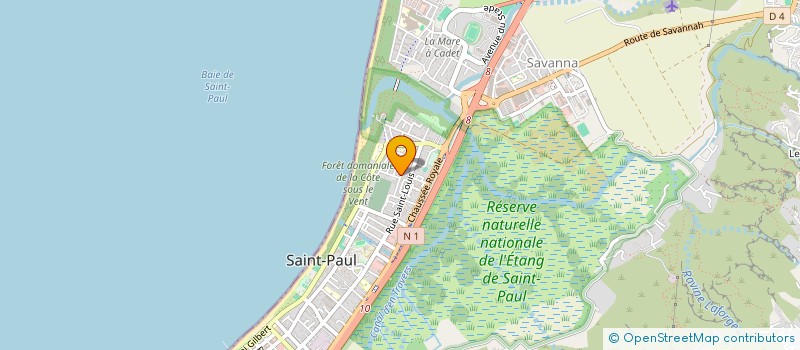 localisation de l'entreprise SARL ANGAMA à SAINT-PAUL