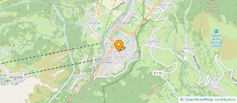 localisation de l'entreprise SARL ANGE à SAINT-LARY-SOULAN