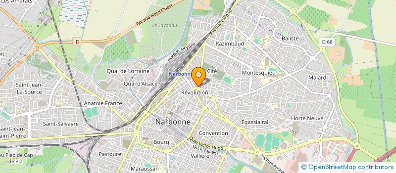 localisation de l'entreprise SARL ANGEL'S EVENEMENTS  NARBONNE