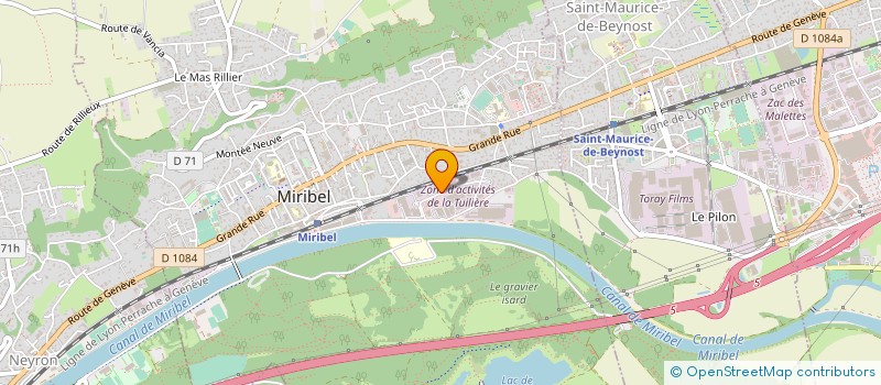 localisation de l'entreprise SARL ANGELINI  NEYRON